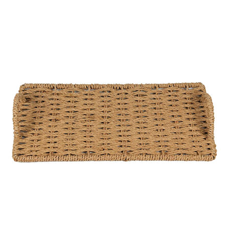 Deco Monarca Dekoratif Tepsi - Bej - 30 cm