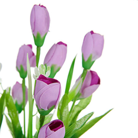 Manolya Yapay Çiçek - Mor