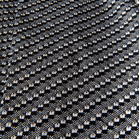 Soft Wilma Koltuk Örtüsü - Siyah - 130x170 cm