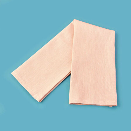 Fabia 2'li Kurulama Bezi - Ekru / Pudra - 40x60 cm