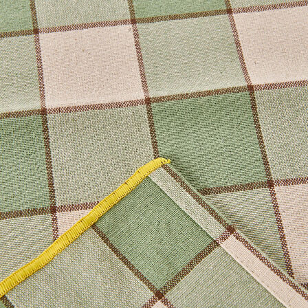 Toscana Runner - Ekru / Yeşil - 45x150 cm