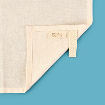 Fabia 2'li Kurulama Bezi - Ekru / Yeşil - 40x60 cm