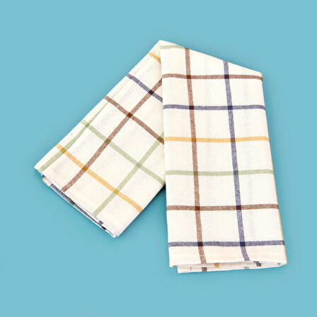 Umea 2'li Kurulama Bezi - Hardal - 45x45 cm