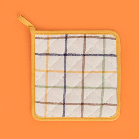 Madison Tutaç - Ekru / Renkli - 20x20 cm