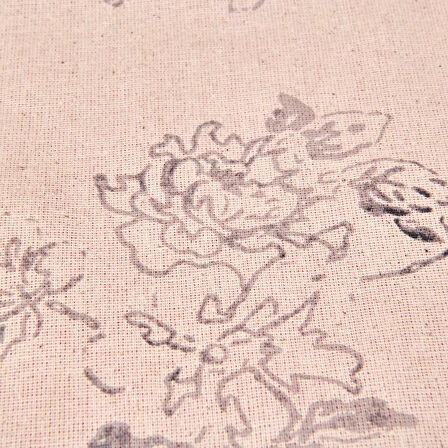 Evora Mutfak Önlüğü - Ekru / Siyah - 65x80 cm