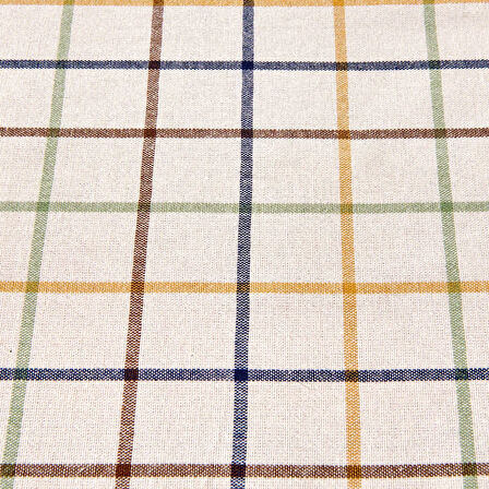 Madison Masa Örtüsü - Ekru / Renkli - 150x220 cm