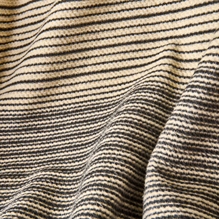 Soft Victor Pamuklu Tv Battaniyesi - Antrasit - 130x170 cm