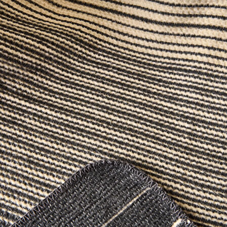 Soft Victor Pamuklu Tv Battaniyesi - Antrasit - 130x170 cm