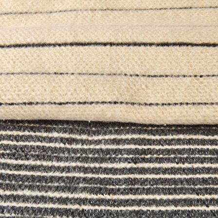 Soft Victor Pamuklu Tek Kişilik Battaniye - Antrasit - 150x200 cm