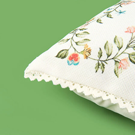 Soft Urban Delight Holly Kırlent - Ekru - 45x45 cm