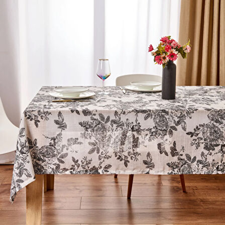 Soft Kuva Masa Örtüsü - Ekru - 140x220 cm