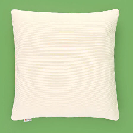 Soft Penny Kırlent - Krem - 43x43 cm