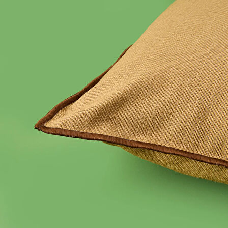 Soft Oras Kırlent - Hardal - 35x55 cm