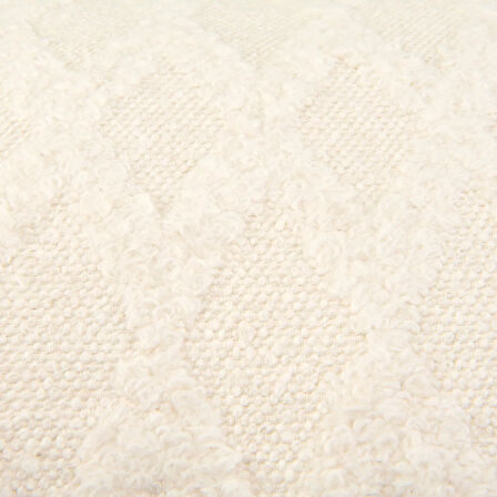 Soft Dahon Kırlent - Ekru - 35x55 cm