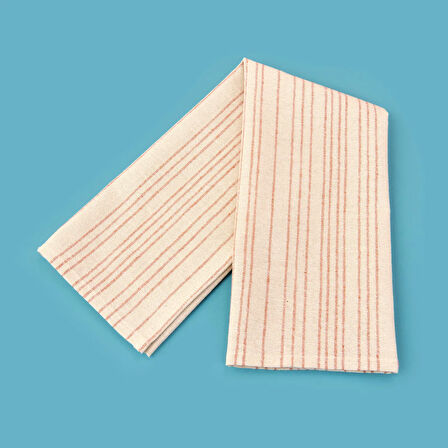 Lulea 2'li Kurulama Bezi - Krem - 40x60 cm