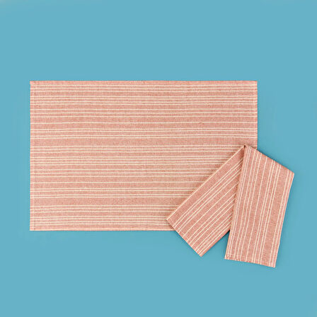 Lulea 2'li Kurulama Bezi - Bej - 40x60 cm