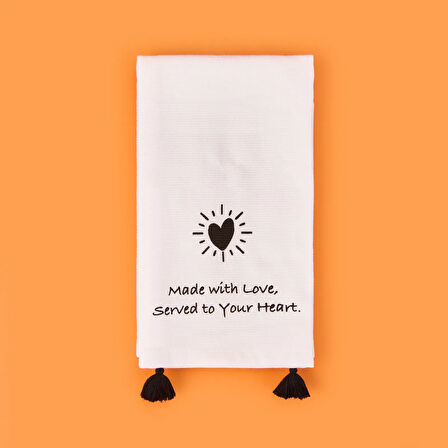 Soft Ribbon 2'li Kurulama Bezi - Ekru - 40x50 cm