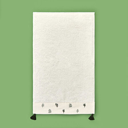 Soft Kayu El Havlusu - Ekru - 30x50 cm