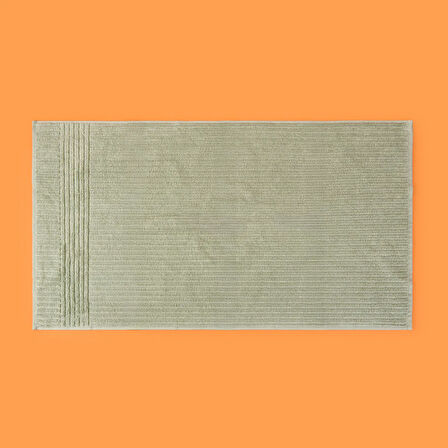 Soft Microcotton Yüz Havlusu - Yeşil - 50x90 cm