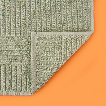 Soft Microcotton Yüz Havlusu - Yeşil - 50x90 cm