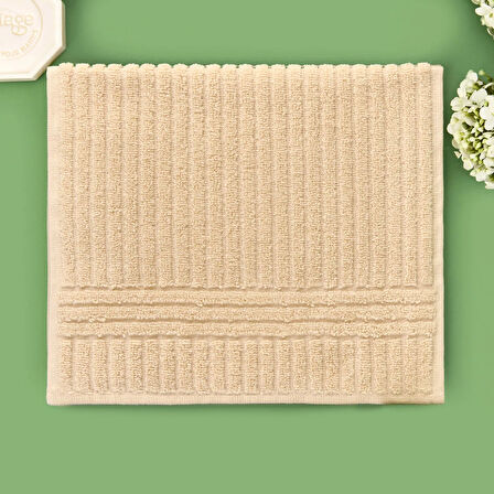 Soft Microcotton El Havlusu - Bej - 30x50 cm