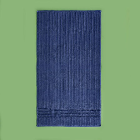 Soft Microcotton Yüz Havlusu - Lacivert - 50x90 cm