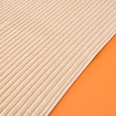 Soft Microcotton Yüz Havlusu - Bej - 50x90 cm