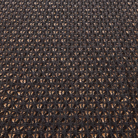 Soft Santa Runner - Siyah - 35x145 cm