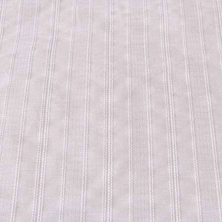 Soft Dobby Weave Çift Kişilik Nevresim Takımı - Beyaz