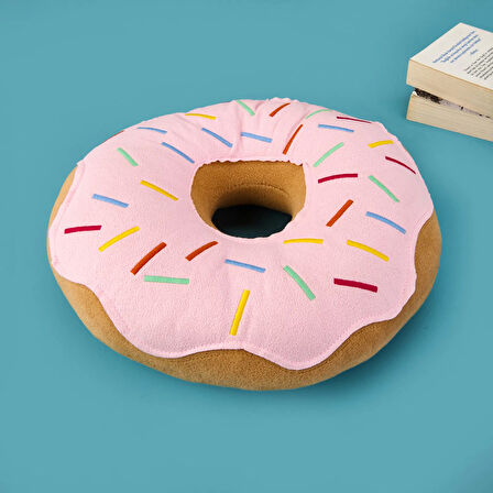 Soft Donut Figürlü Yastık - Asorti