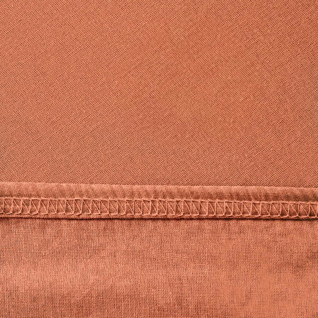 Soft Penye Çift Kişilik Lastikli Çarşaf - Somon - 160x200 cm