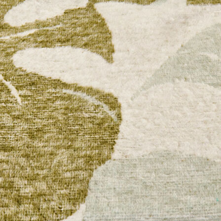 Soft Tropic Pamuklu Çift Kişilik Battaniye - Yeşil - 200x220 cm