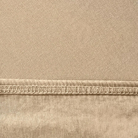 Soft Penye Çift Kişilik Lastikli Çarşaf - Bej - 160x200 cm