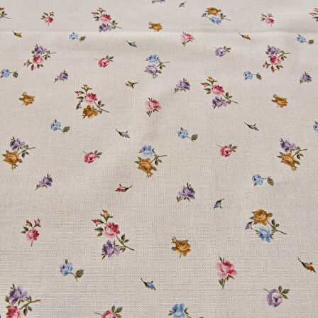 Fans Masa Örtüsü - Beyaz / Renkli - 150x220 cm