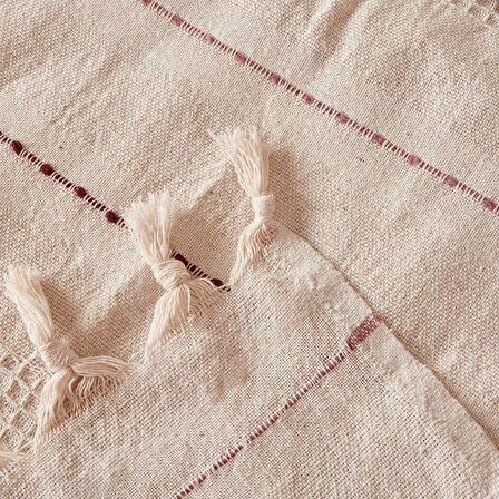 Soft Solvia Çift Kişilik Yatak Örtüsü - Krem - 200x230 cm