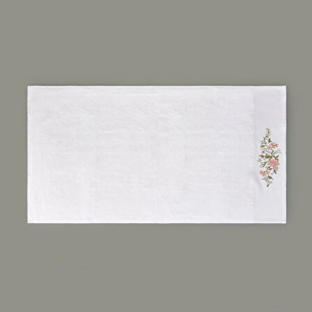 Alise Yüz Havlusu - Ekru - 50x90 cm