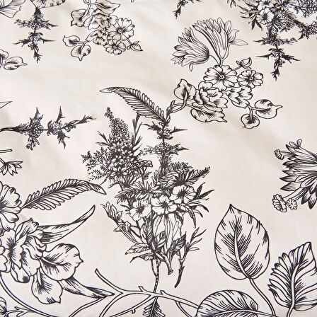 Soft Novera Kolay Ütülenir Tek Kişilik Nevresim Seti - Antrasit