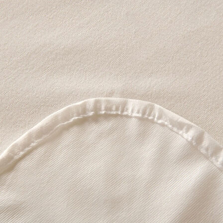 Soft Sane Basic Tek Kişilik Sıvı Geçirmez Lastikli Alez - Beyaz - 100x200 cm