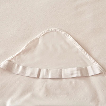 Soft Sane Basic Çift Kişilik Sıvı Geçirmez Lastikli Alez - Beyaz - 160x200 cm