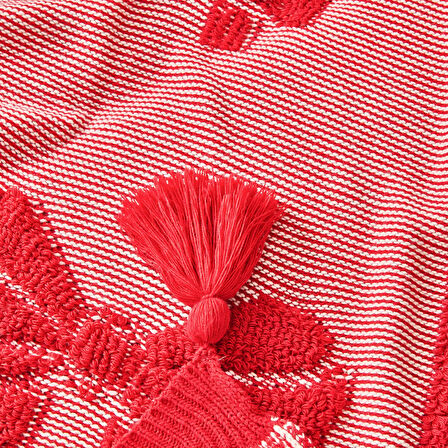 Soft Luniva Triko TV Battaniyesi - Kırmızı - 120x160 cm