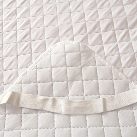 Soft Nando Basic Lastikli Alez - Beyaz - 100x200 cm