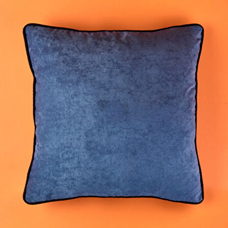 Soft Asas Kırlent - Mavi - 45x45 cm