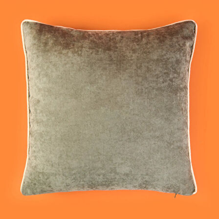 Soft Asas Kırlent - Yeşil - 45x45 cm