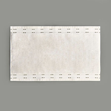 Soft Tiny El Havlusu - Ekru / Yeşil - 30x50 cm