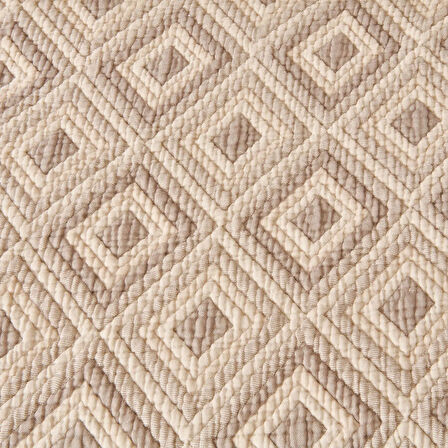 Soft Tamyr Tek Kişilik Yatak Örtüsü Seti - Bej - 160x220 cm