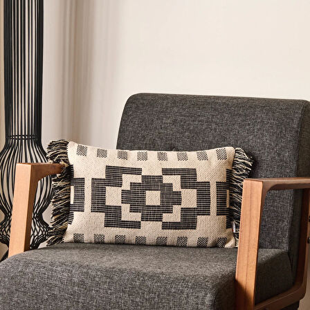 Soft Benart Kırlent - Bej - 30x50 cm