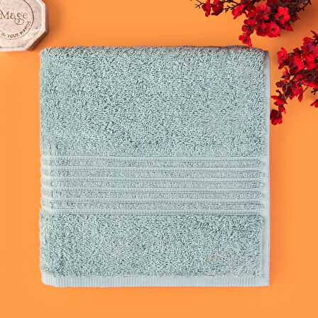 Soft Samantha Yüz Havlusu - Mavi - 50x100 cm