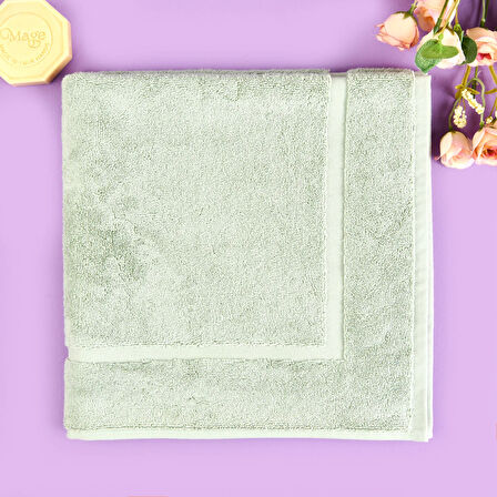 Soft Samantha Ayak Havlusu - Mint - 60x60 cm