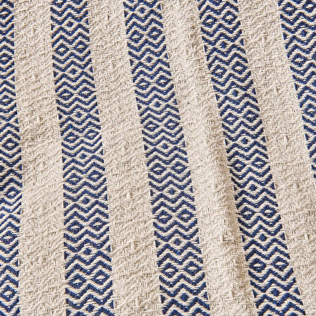 Soft Hill Koltuk Örtüsü - Lacivert - 115x200 cm