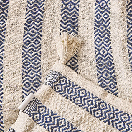 Soft Hill Koltuk Örtüsü - Lacivert - 115x200 cm